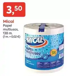 Suma Supermercados Mical - papel multiusos oferta