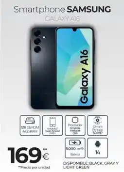 Tien 21 SAMSUNG Smartphone galaxy a16 oferta