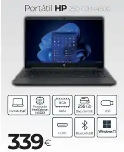 Tien 21 HP Portátil 250 G9 N4500 oferta