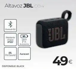 Tien 21 JBL Altavoz GO 4 oferta