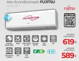 Tien 21 FUJITSU Aire Acondicionado oferta