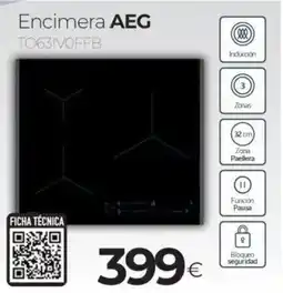Tien 21 AEG Encimera TO63IVOFFB oferta