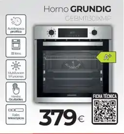 Tien 21 GRUNDIG Horno GEBM11301XMP oferta