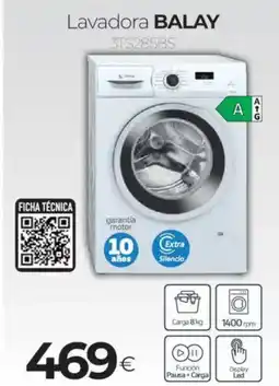 Tien 21 BALAY Lavadora 3TS285BS oferta