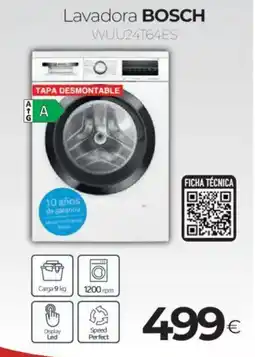 Tien 21 BOSCH Lavadora WUU24T64ES oferta