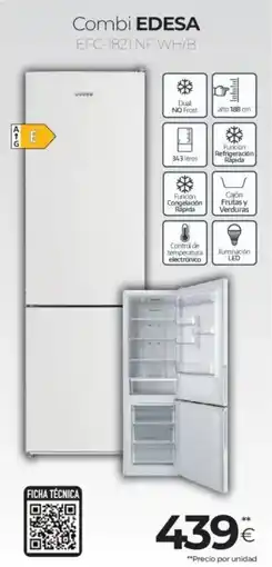 Tien 21 EDESA Combi EFC-1821 NF WH/B oferta