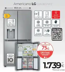 Tien 21 LG Americano GML861PYPE oferta