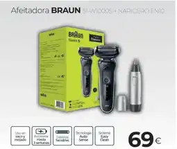 Tien 21 BRAUN Afeitadora 51-w1000s + naricero enjo oferta
