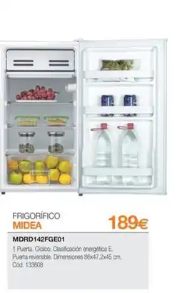 Expert MIDEA Frigorífico oferta