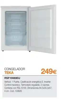Expert TEKA Congelador oferta
