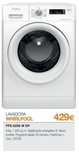Expert WHIRLPOOL Lavadora oferta