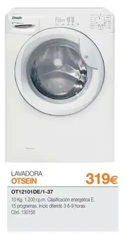 Expert OTSEIN Lavadora oferta