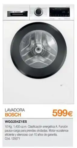 Expert BOSCH Lavadora oferta