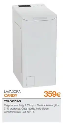 Expert CANDY Lavadora oferta
