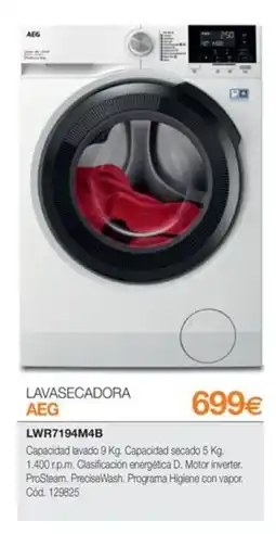 Expert AEG Lavasecadora oferta