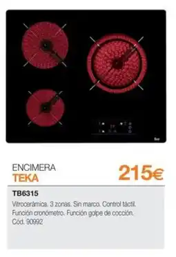Expert TEKA Encimera oferta