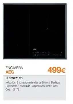 Expert AEG Encimera oferta