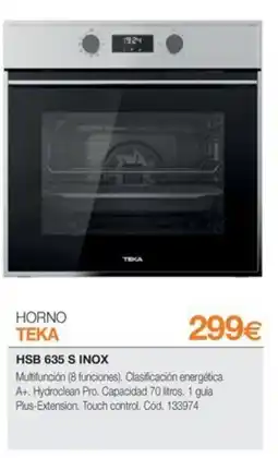 Expert ΤΕΚΑ Horno oferta