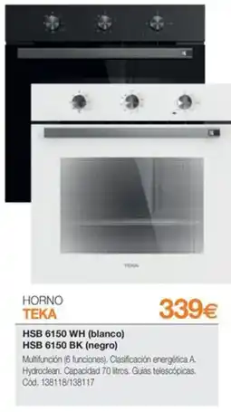 Expert TEKA Horno oferta