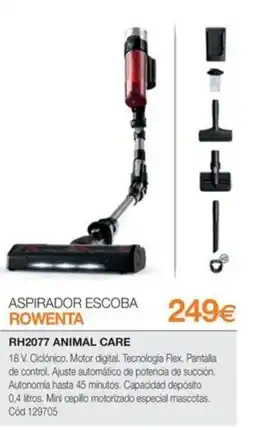 Expert ROWENTA Aspirador escoba oferta