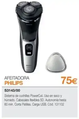 Expert PHILIPS Afeitadora oferta