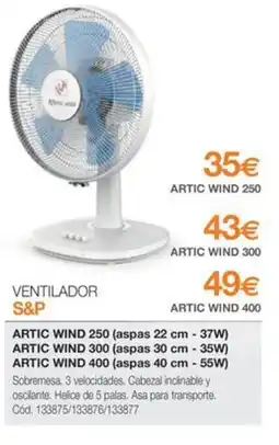 Expert S&P Ventilador oferta