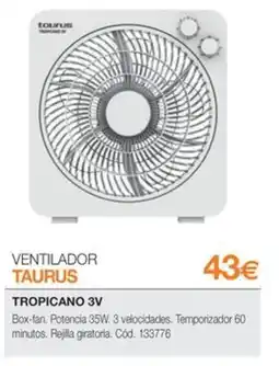 Expert TAURUS Ventilador oferta