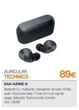 Expert TECHNICS Auricular oferta