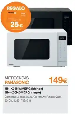 Expert PANASONIC Microondas oferta