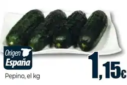 Unide Supermercados Pepino oferta