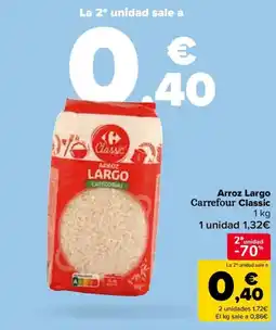 Carrefour Arroz Largo Carrefour Classic oferta