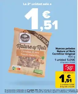 Carrefour Nueces peladas Nature of Nuts Carrefour Original oferta