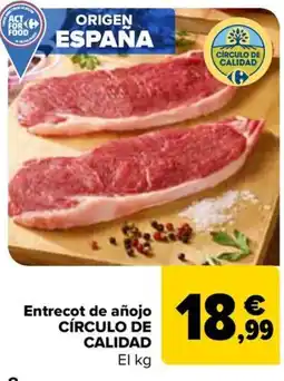 Carrefour CÍRCULO DE CALIDAD Entrecot de añojo oferta