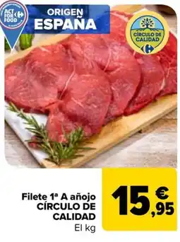 Carrefour CÍRCULO DE CALIDAD Filete 1ª A añojo oferta