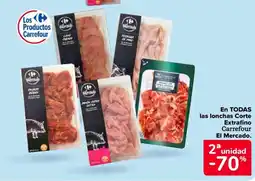 Carrefour En todas las lonchas corte extrafino carrefour el mercado. oferta