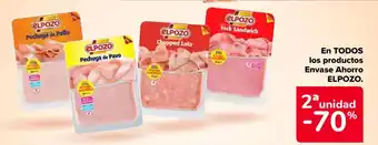 Carrefour ELPOZO En todos los productos envase ahorro oferta