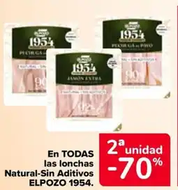 Carrefour ELPOZO 1954 En todas las lonchas natural-sin aditivos oferta