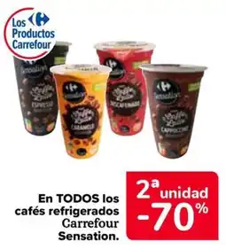 Carrefour En todos los cafés refrigerados carrefour sensation. oferta