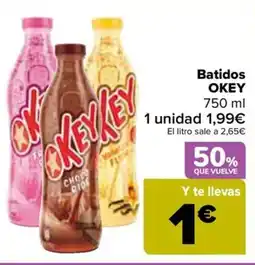 Carrefour OKEY Batidos oferta