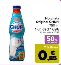 Carrefour CHUFI Horchata Original oferta