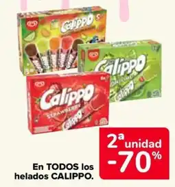 Carrefour CALIPPO En todos los helados oferta