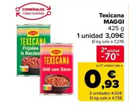 Carrefour MAGGI Texicana oferta