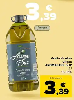 Carrefour AROMAS DEL SUR Aceite de oliva Virgen oferta