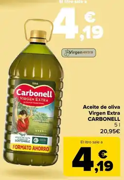 Carrefour CARBONELL Aceite de oliva Virgen Extra oferta