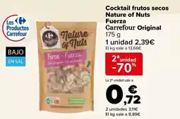 Carrefour Cocktail frutos secos Nature of Nuts Fuerza Carrefour Original oferta
