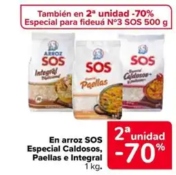 Carrefour SOS Especial para fideuá N°3 oferta