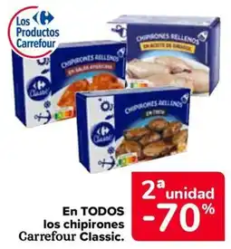Carrefour En todos los chipirones carrefour classic. oferta
