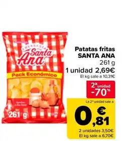 Carrefour SANTA ANA Patatas fritas oferta