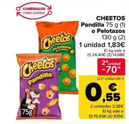 Carrefour CHEETOS Pandilla o Pelotazos oferta