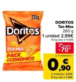 Carrefour DORITOS Tex-Mex oferta